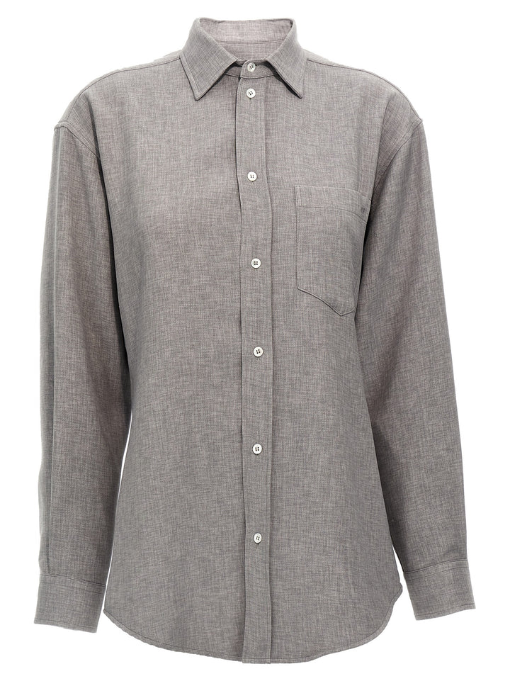 Anne Shirt, Blouse Gray