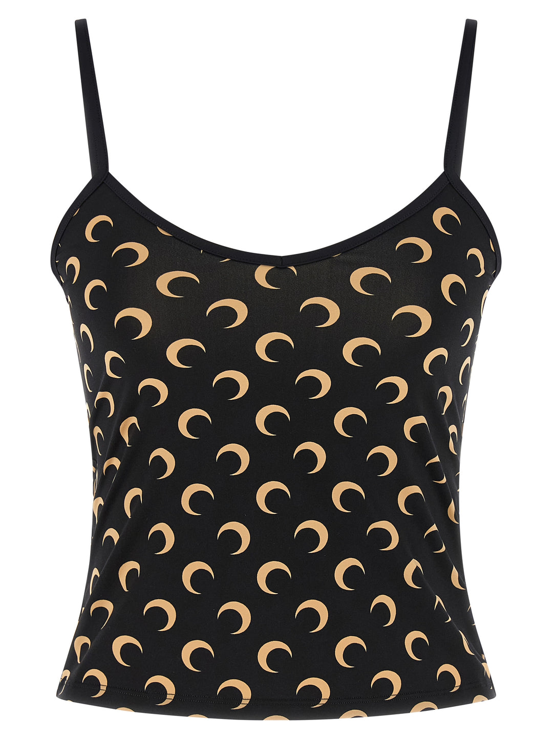 Marine Serre All Over Moon Tops - Black | a38b3e63311a22e044520324d875d08db4be4437