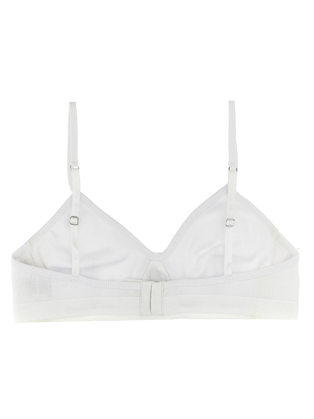 Bra With Embroidered Logo Underwear, Body White