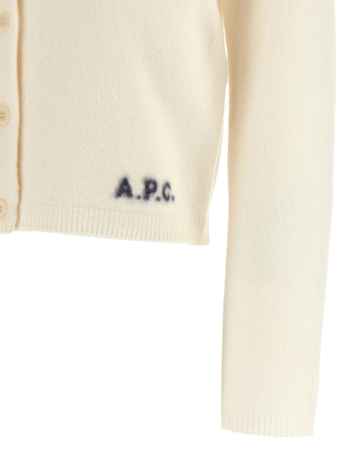 A.P.C. Mila Sweaters and Cardigans - White | 50b8bc20d0591403d00448c0c0e0887d8ff12df5