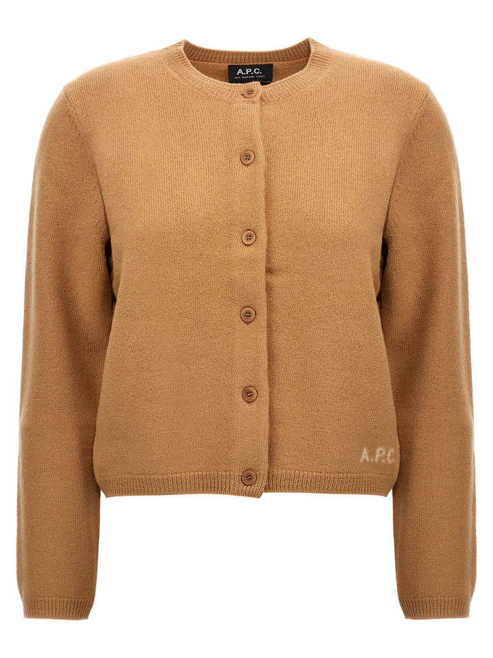 Mila Sweater, Cardigans Beige