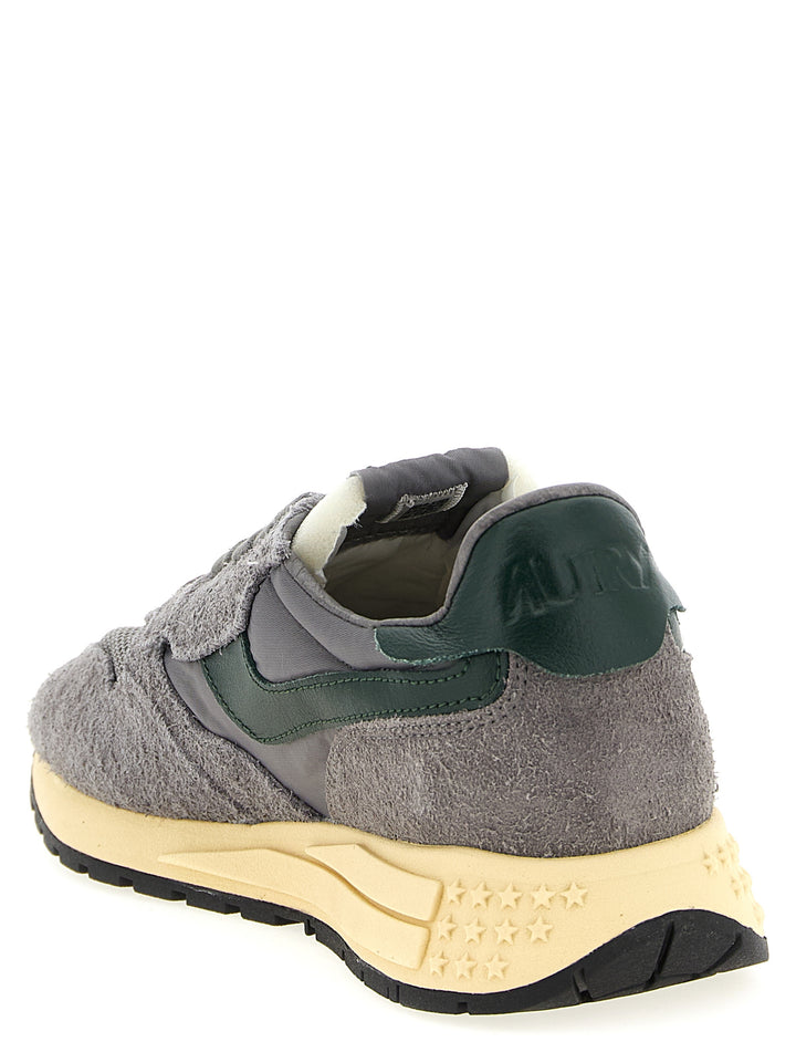 Autry Reelwind Low Sneakers - Gray | 3060e76e1e0e4cb7fe8e9c9dab664cf17e0b0174
