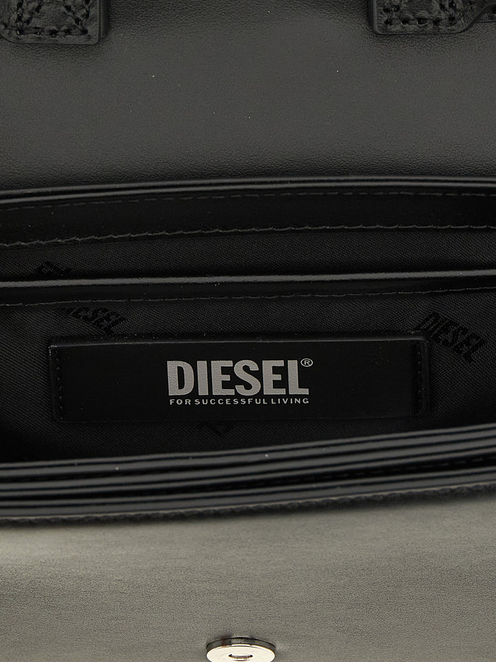 Diesel 1dr Shoulder Bags - Black | ea32f0ed6fe9cd427d464d274aff735deceb3099