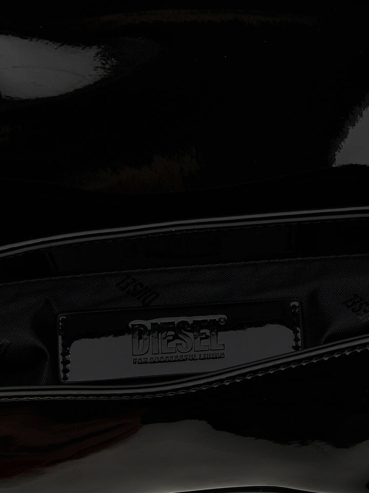 Diesel Play Crossbody Shoulder Bags - Black | b7dbb7192ceb3448e16a31f26692c49c0e64bf4a