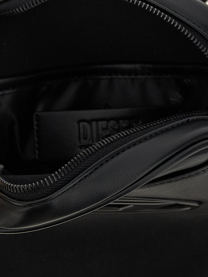 Diesel Holi-D Crossbody Bags - Black | 6bebc292094023036637da329868469066cd21d2