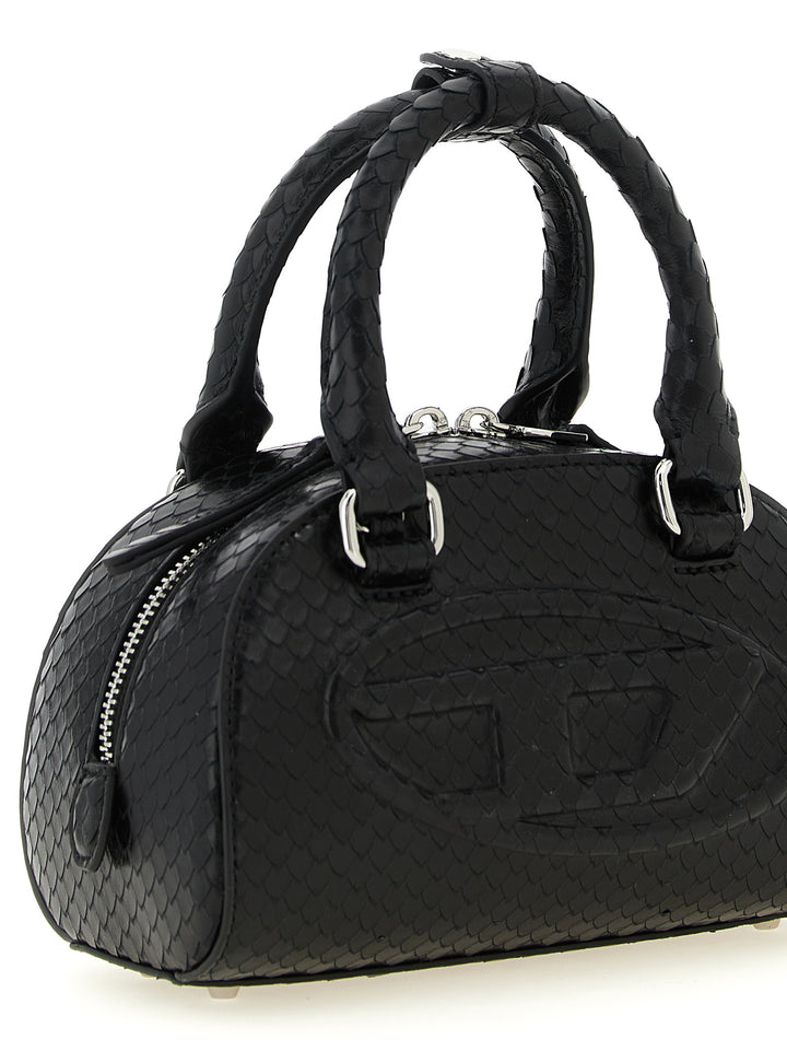Diesel 1dr Dome Crossbody Bags - Black | 2b00bcd66446b34dec1038b3a42eeeeeb8dd08d3