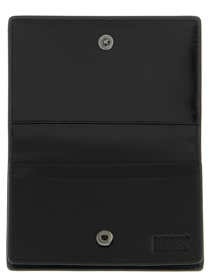 Diesel Holi-D Wallets and Card Holders - Black | 0cec1502ba4f0c12bffb631afc10ebae066f15b1