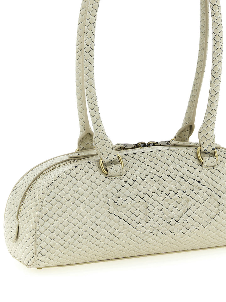 Diesel 1dr Dome Shoulder Bags - Beige | f1be1a2ec5374a815668c7f5fa1c0923f1af93da