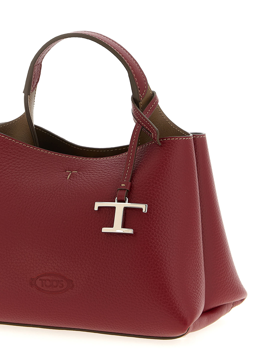Tod'S Micro Leather Handbag Hand Bags - Red | 8e1c0fef970f56b7e400cd4083b8d73cdf5f81cb