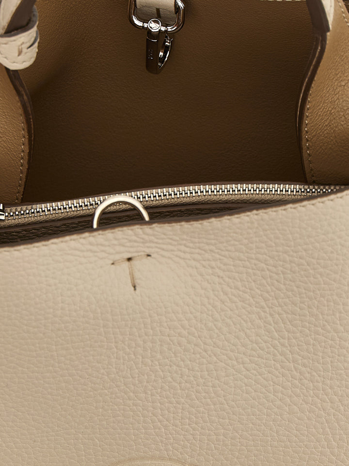 Tod'S Micro Leather Handbag Crossbody Bags - Gray | b248d392c897cf58712c6ad25d960ba0902d015d