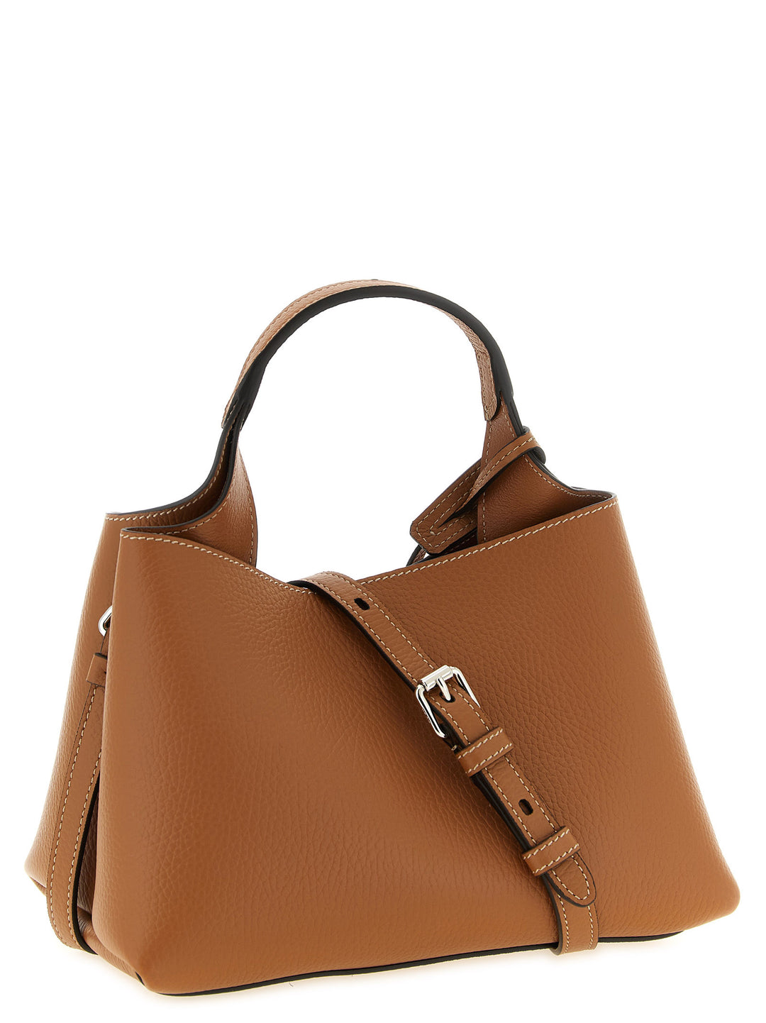 Tod'S Micro Leather Handbag Hand Bags - Beige | 47861fe5d304f05d1b9a26d6731c5c5fb97dcca1