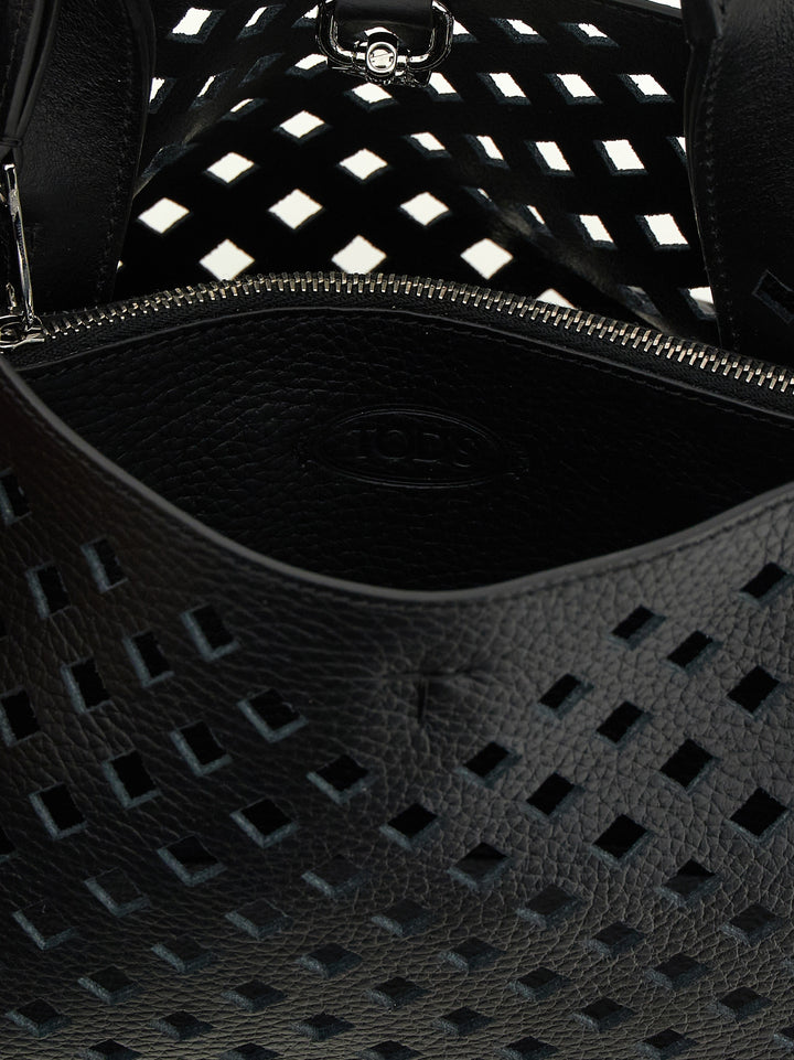 Tod'S Apa Micro Hand Bags - Black | cd237e179bf878fea5808f2f7c96aeffef9feb66