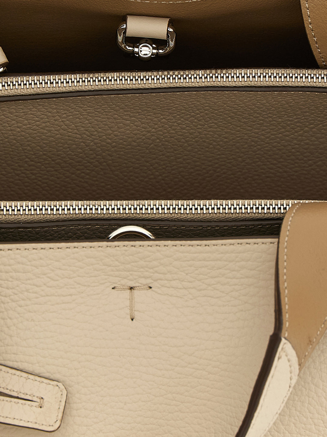 Tod'S Mini Leather Handbag Hand Bags - Beige | 90fe745762dcc1ae559352b45e9520fe6746a97c