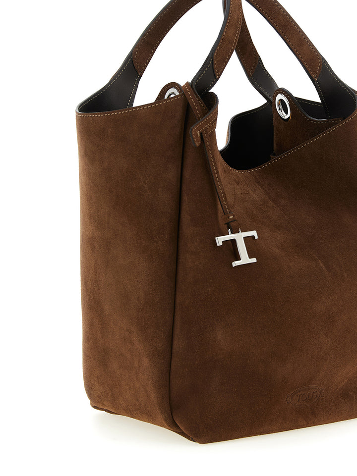 Tod'S Secchiello Hand Bags - Brown | 6d3f7d18e9a443b5aba148caaf4afb60340d3fc2