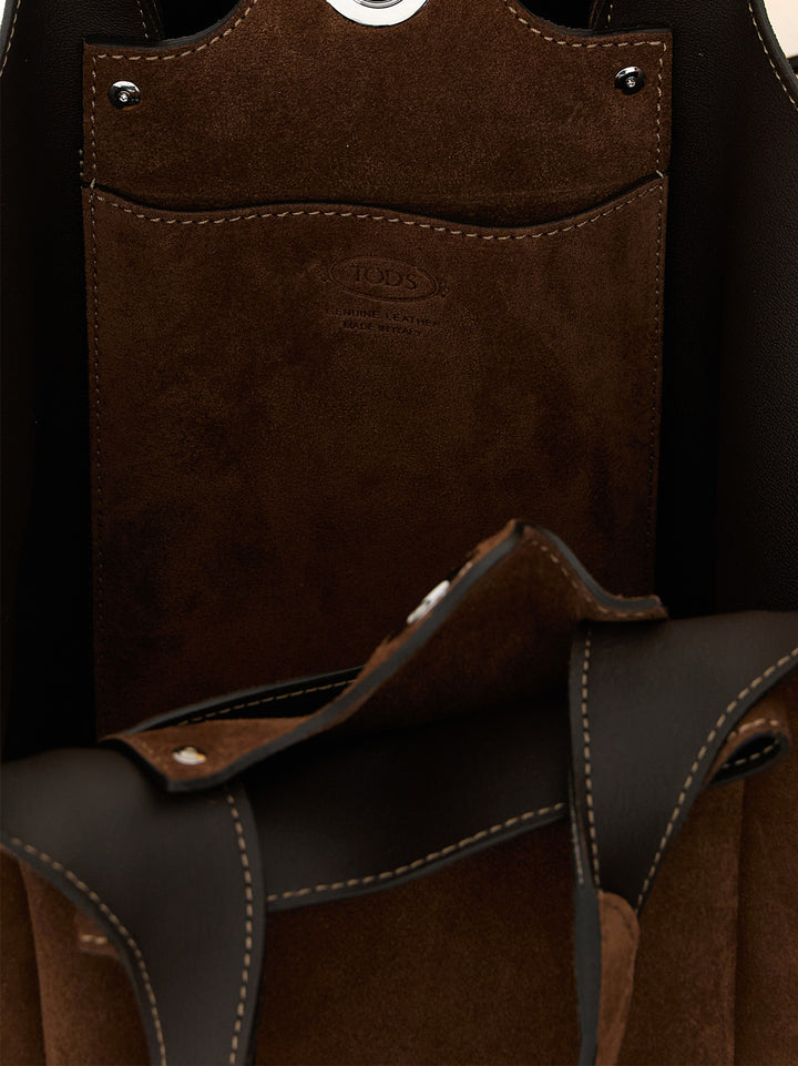 Tod'S Secchiello Hand Bags - Brown | f724745f9f84f3de008ef88d8d8a94e9bf7d0c38