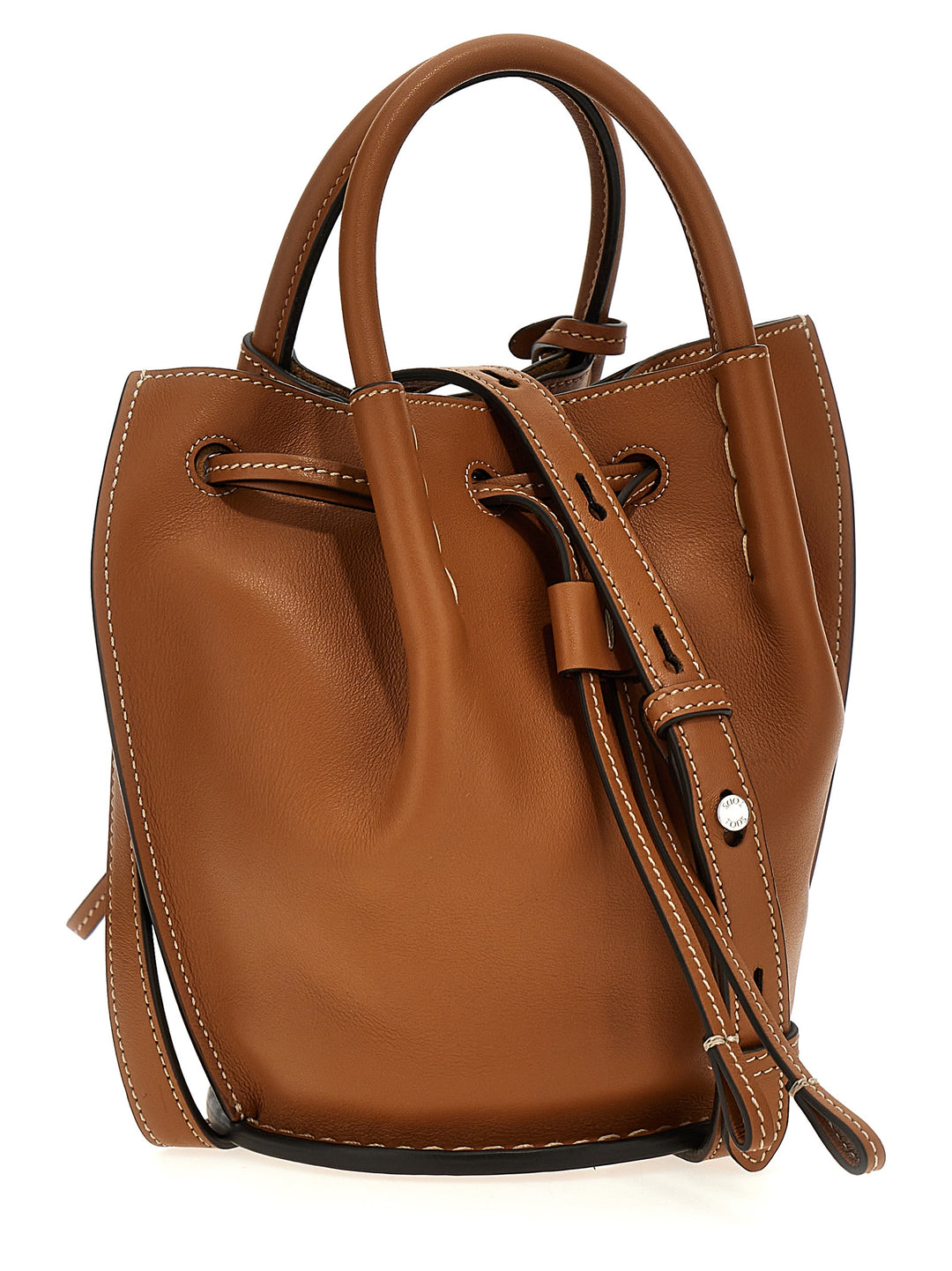 Buz Mini Hand Bags Brown