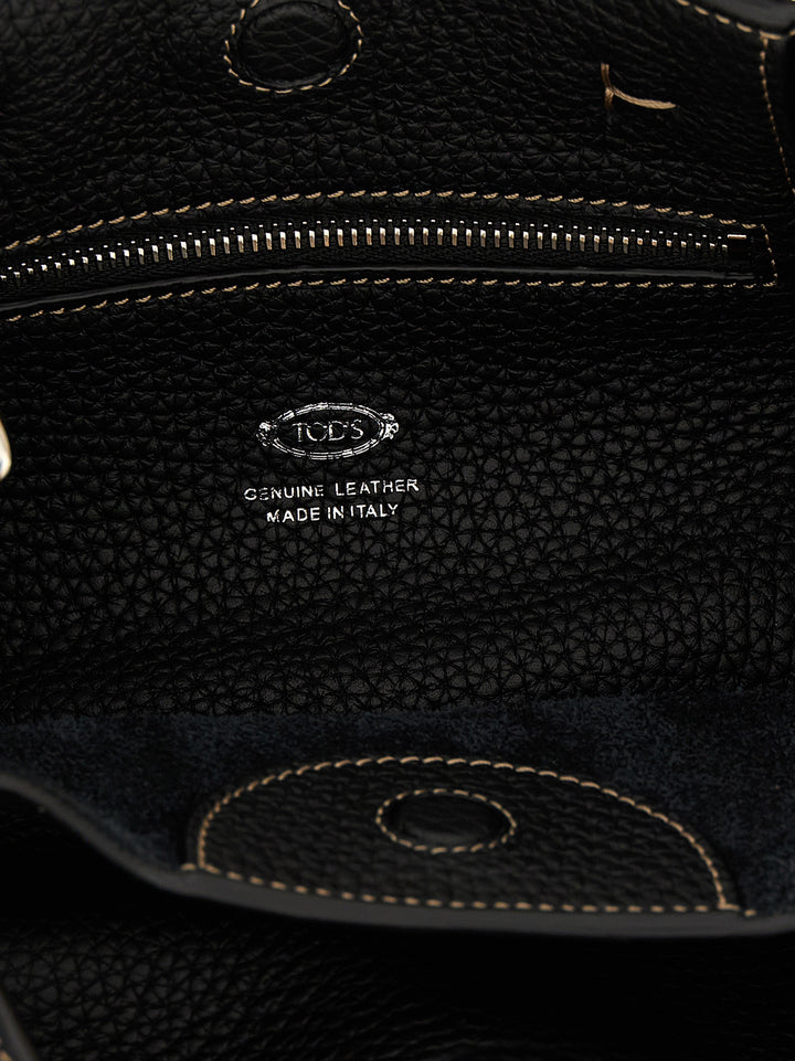 Tod'S Buz Hand Bags - Black | bb844f5def85479ed80f91a7d4b9de3a38ae38ce