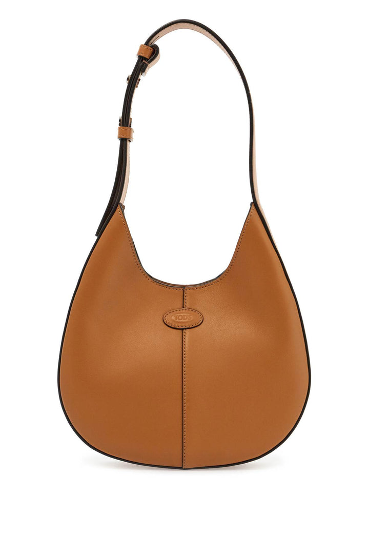 Mini Hobo Bag In Leather