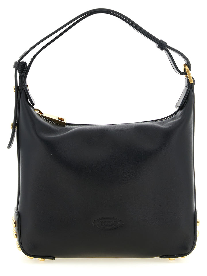 Tod'S Gommini Shoulder Bags - Black | 4bf4283e44b8a0ed075c18196c71fa1e9d1d448c