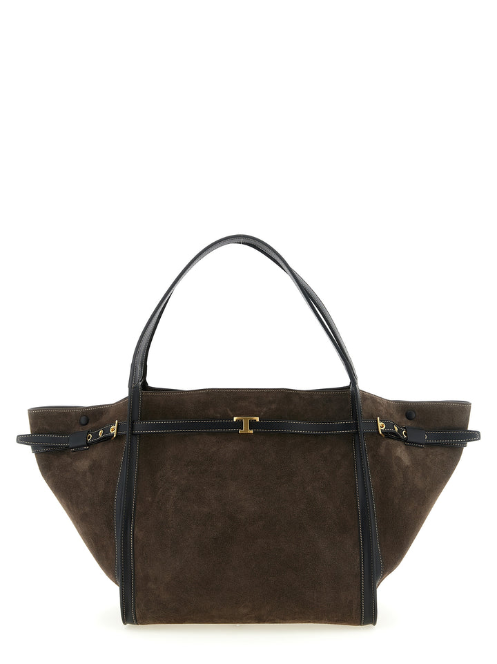 Tod'S Tim Tote Bag - Brown | 65b8faed1ef26c1cda1e1196837fe1afa5bdce04