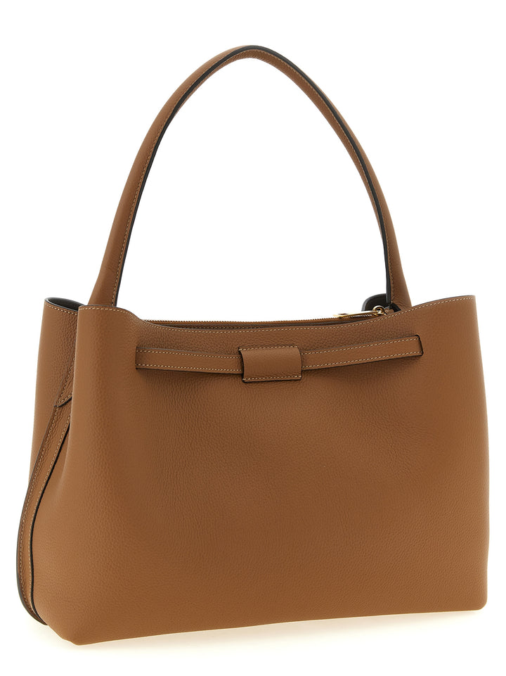 Tod'S T Signature Hand Bags - Brown | e2415d45c22a48ef3d68f2c1bb55b66b86f5b498