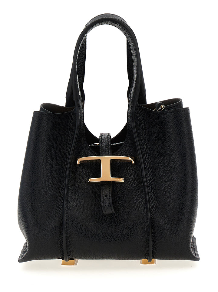 T Micro Hand Bags Black