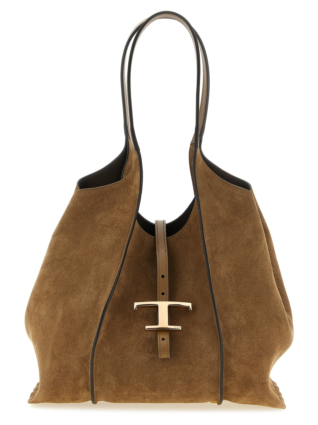 Tod'S T Timeless Tote Bag - Brown | a00f85e35b06dee1cb580cad5420e6bbd60c169a
