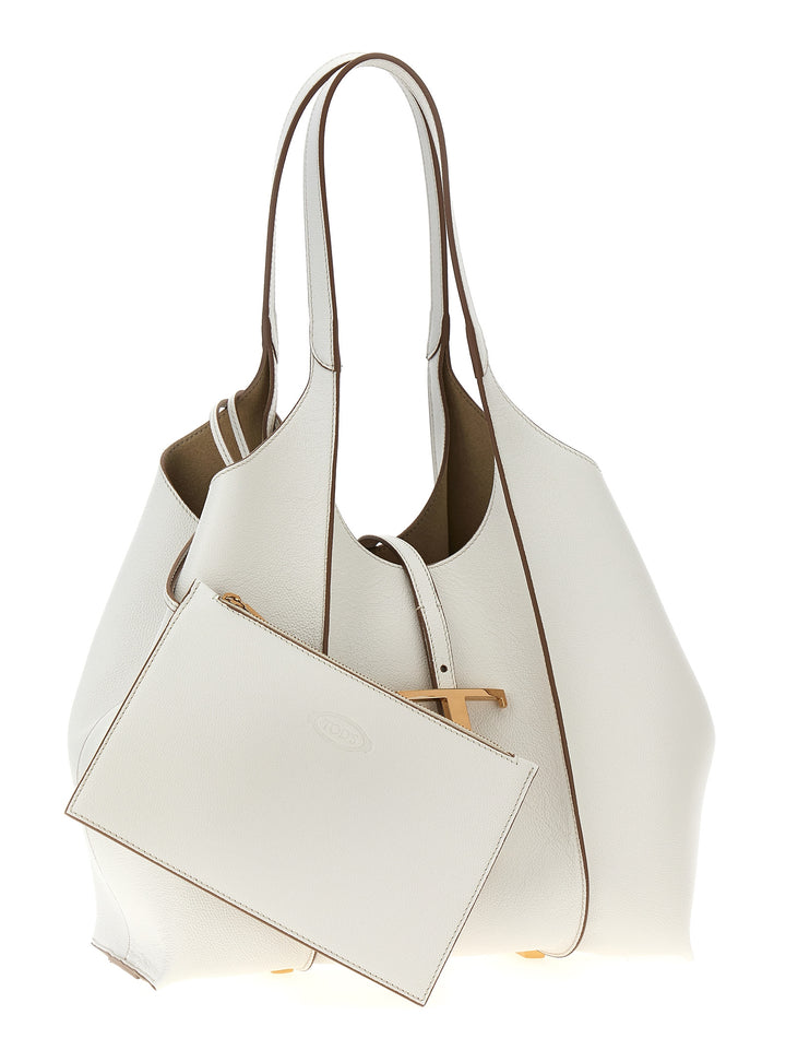 T Timeless Tote Bag White