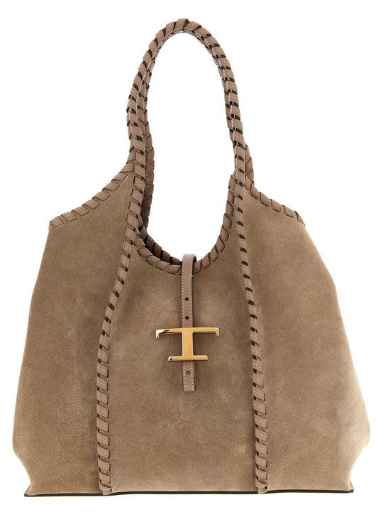 T Timeless Shoulder Bags Brown
