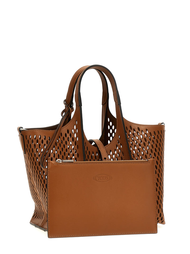 T Timless Tote Bag Brown