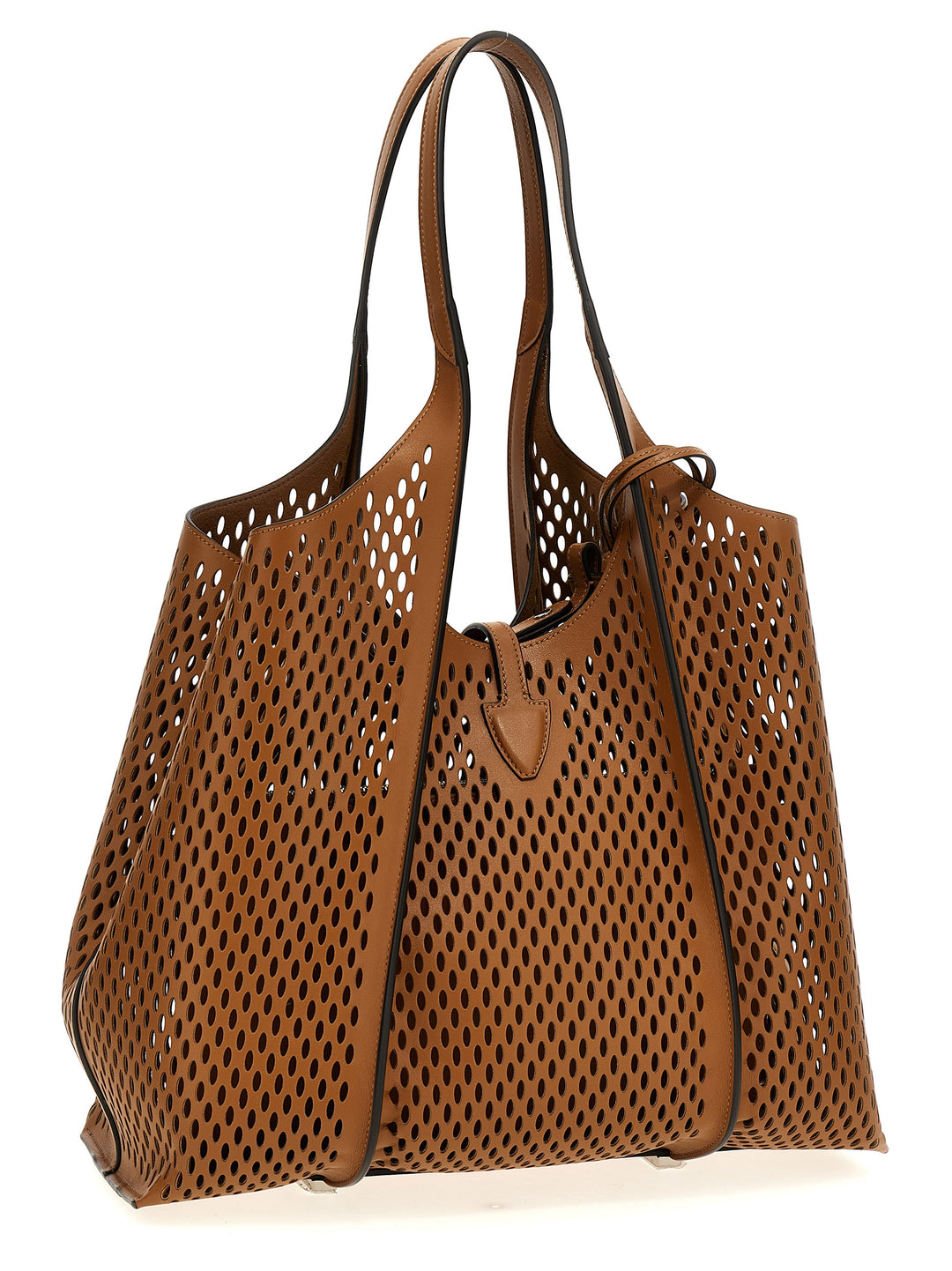 T Timless Tote Bag Brown