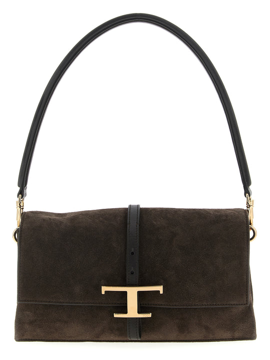 T Timeless Shoulder Bags Brown
