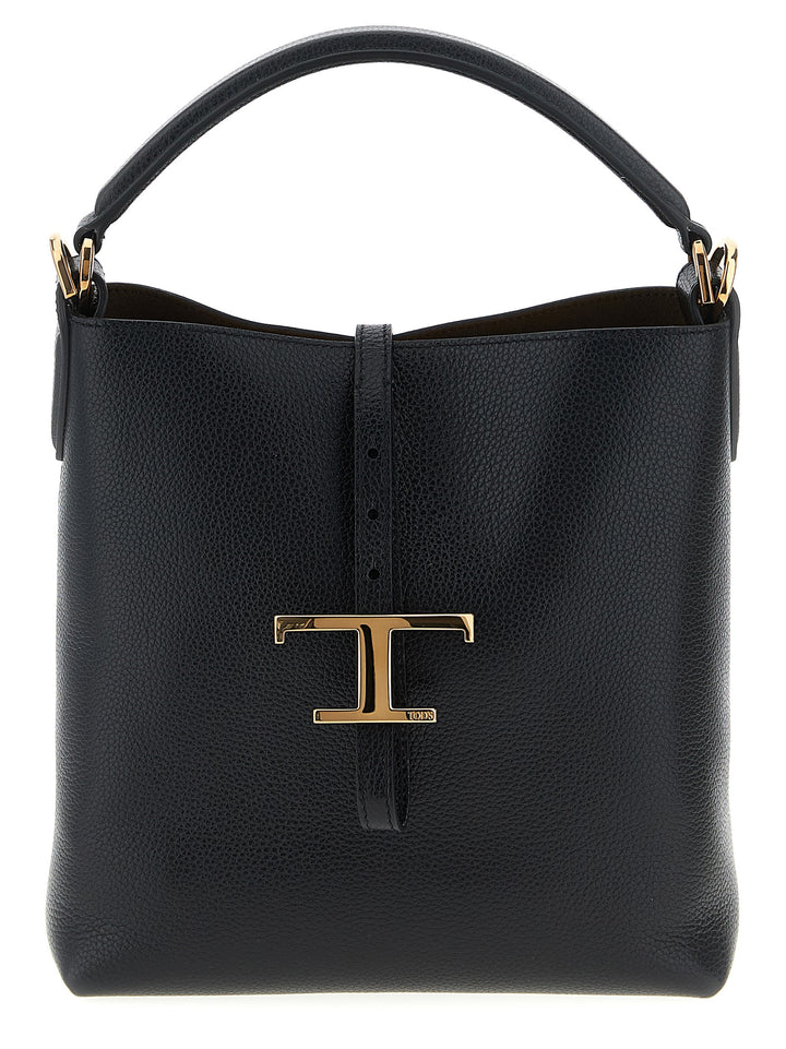 Tod'S T Timeless Hand Bags - Black | 30ea73d5ba30c1b612100a401e1cbd37518d6c9f