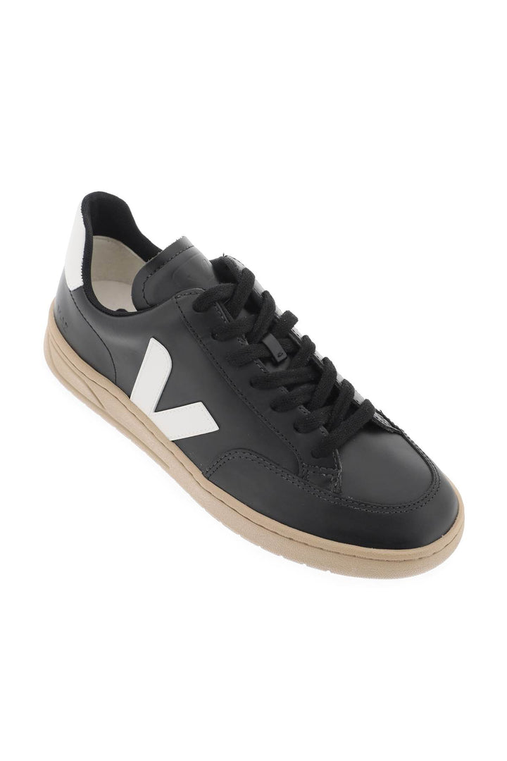 Leather V 12 Sneakers