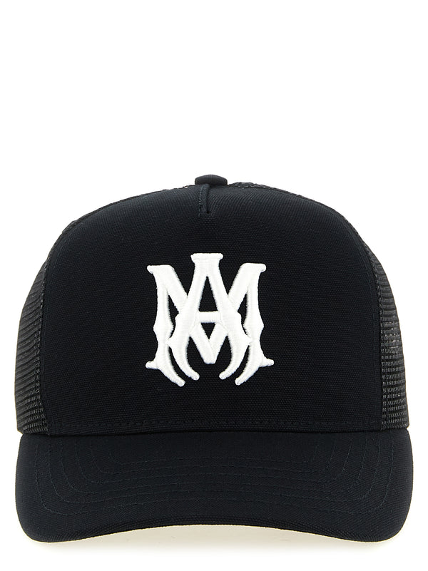 Ma Logo Trucker Hats Black