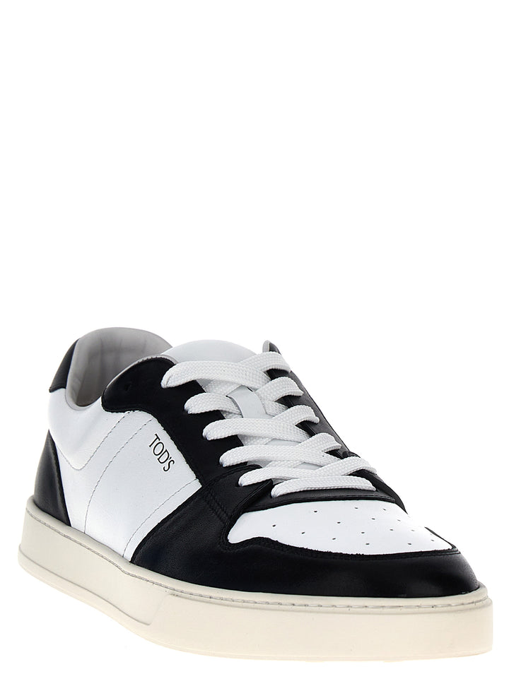 Logo Sneakers White/Black