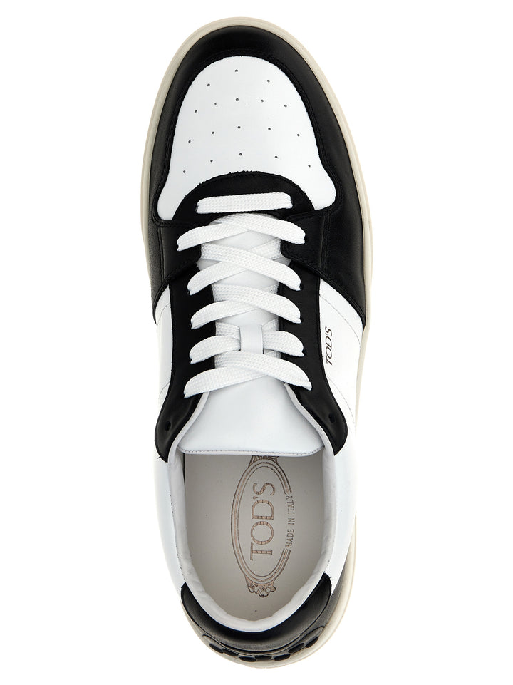 Logo Sneakers White/Black