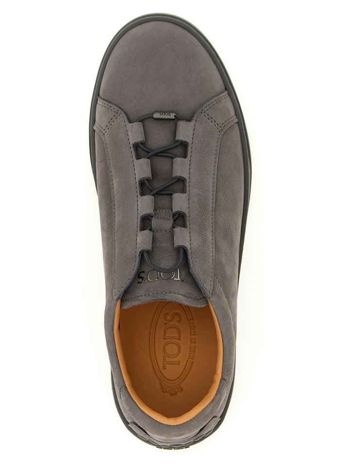 Tod'S Nubuck Sneakers - Gray | dda1d0f3a892f282e389e6600c5a0652f91eed73