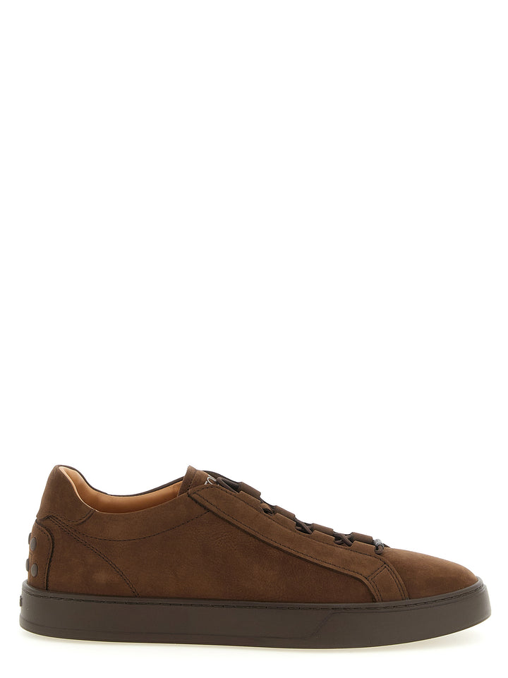 Tod'S Nubuck Sneakers - Brown | 02d9fcfb752c198a37f9c76e2303d1376a440b9a