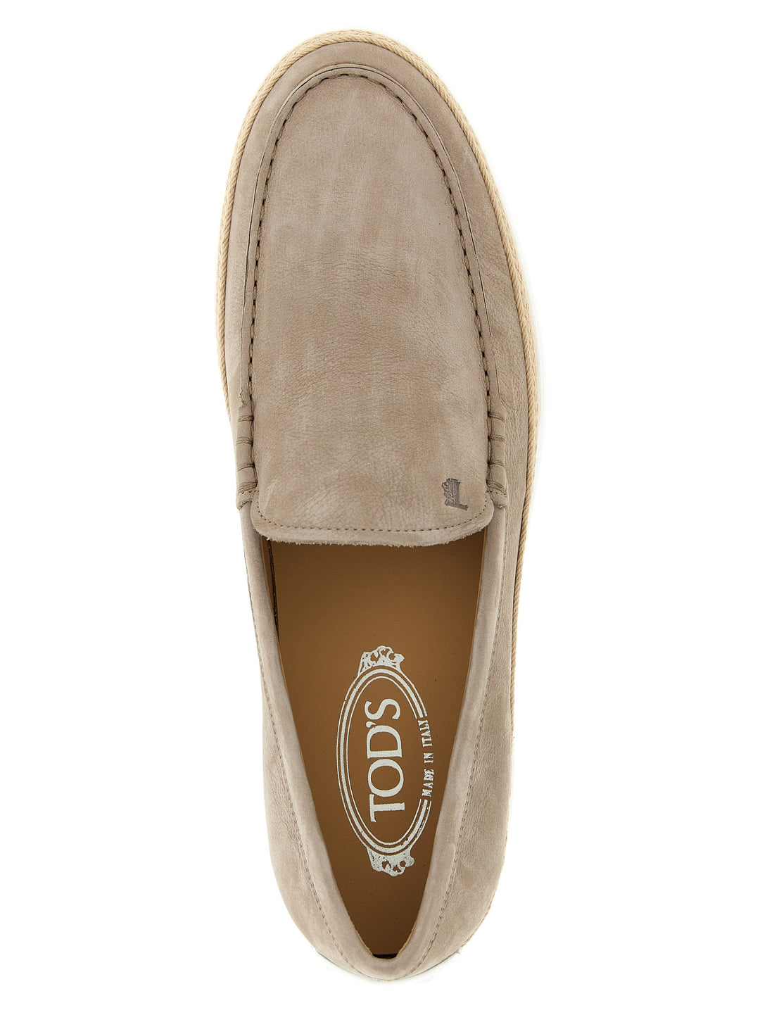 Tod'S Pantofola Loafers - Beige | 1a46589741b02fc042c901849c9de7ec0cf4f8e7