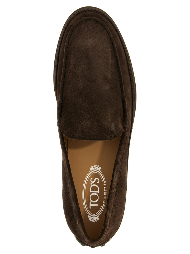 Tod'S Nuova Pantofola Loafers - Brown | 0e64c1976c01c517752a93bd54ec8b232d5bc1fe