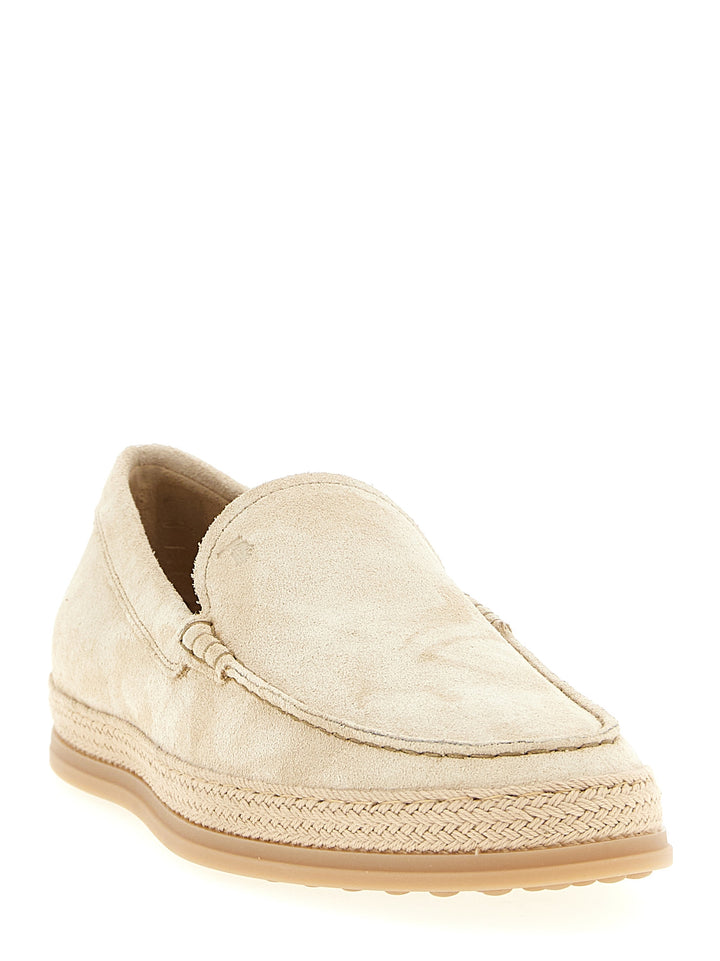 Tod'S Pantofola Loafers - Beige | acdf31408cda48a15b2cb1f00b24909347cf2618