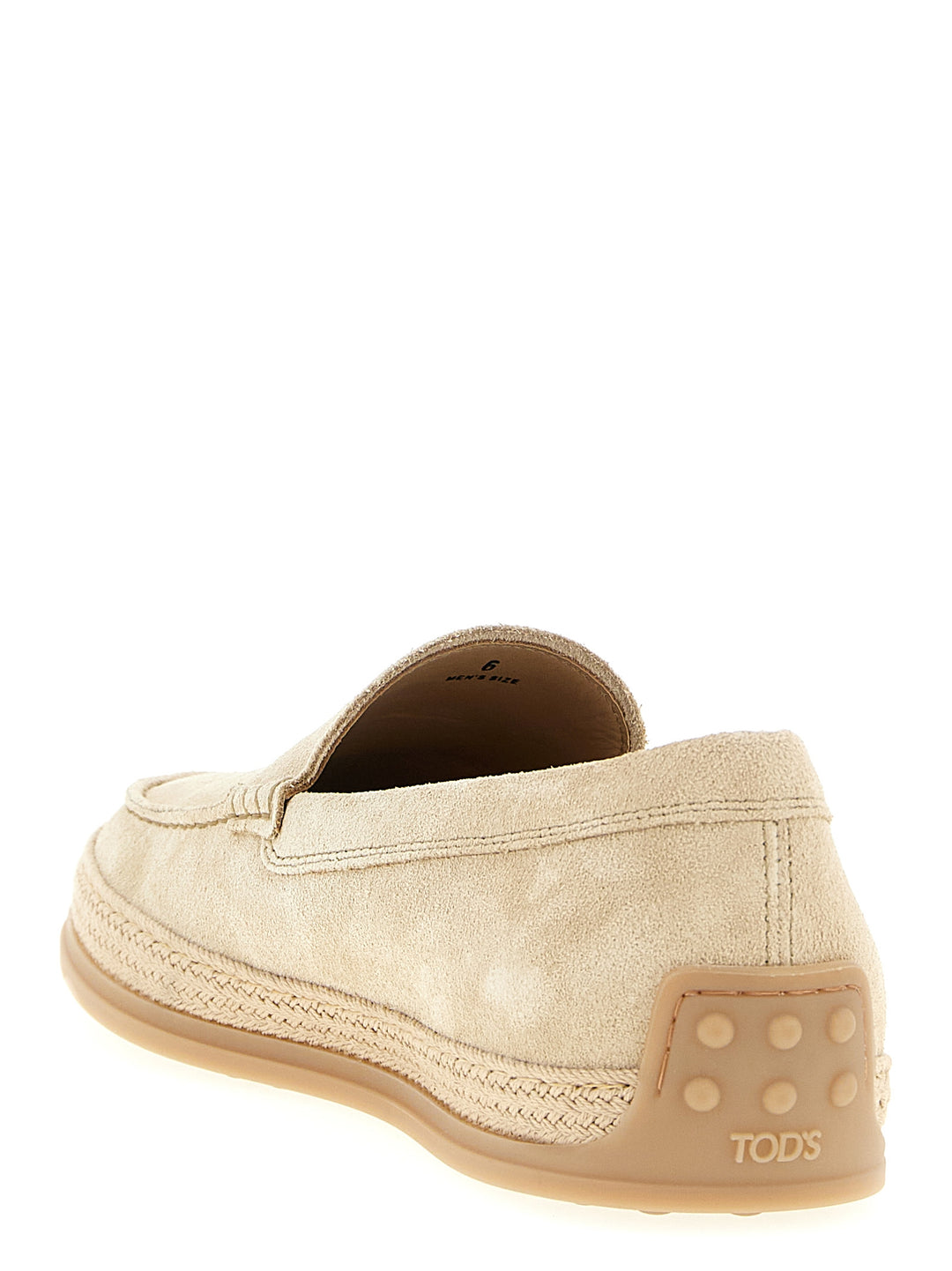 Tod'S Pantofola Loafers - Beige | 60b0998465395049a0e3b36c246e09a6da333780