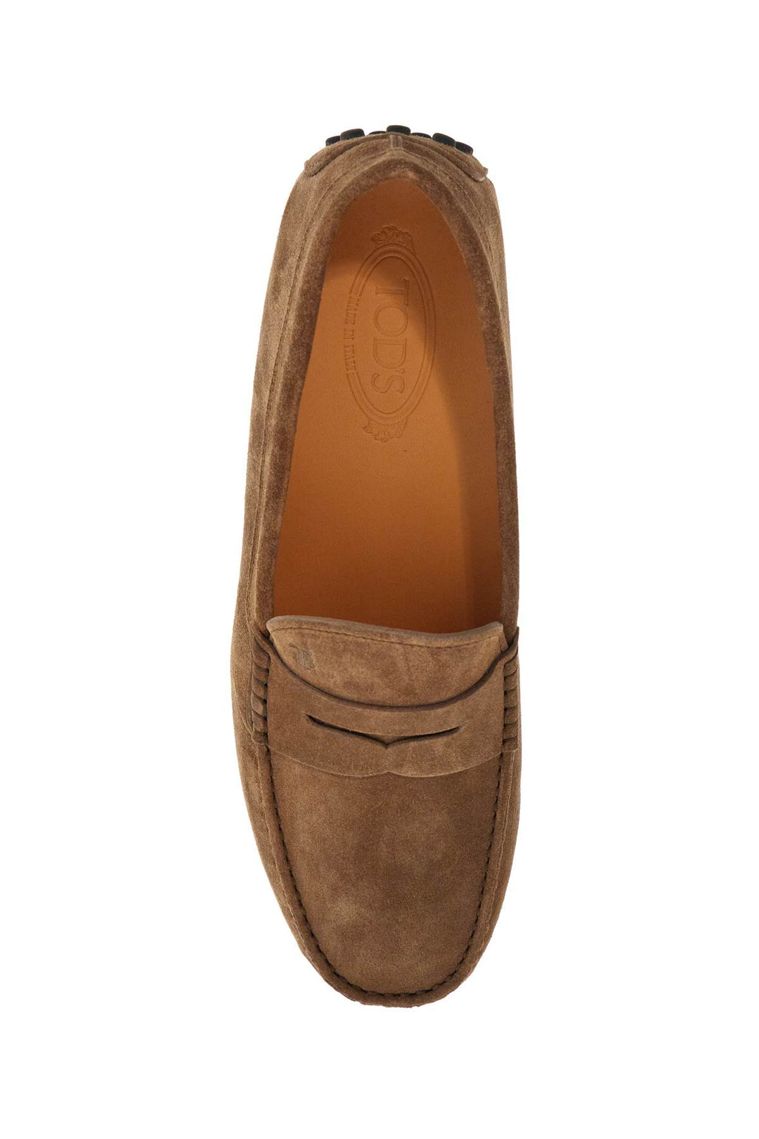 Light Walnut Leather Driving Moccasin