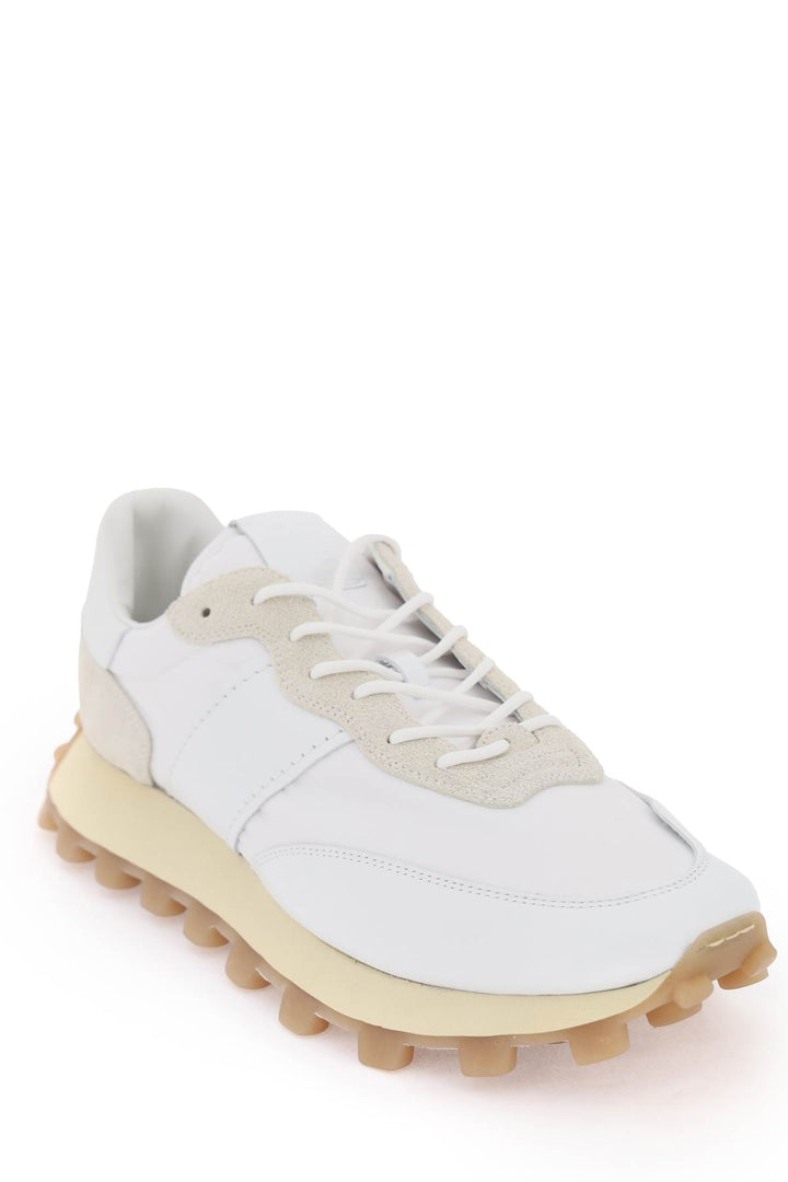 Leather And Fabric 1 T Sneakers