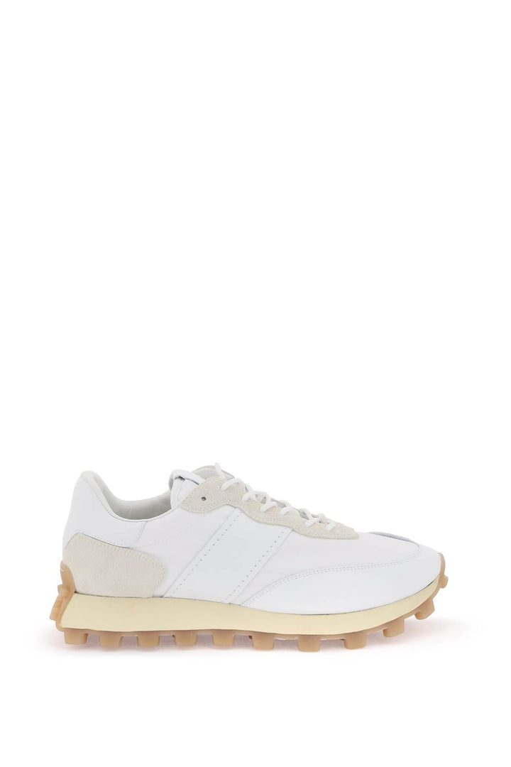 Leather And Fabric 1 T Sneakers