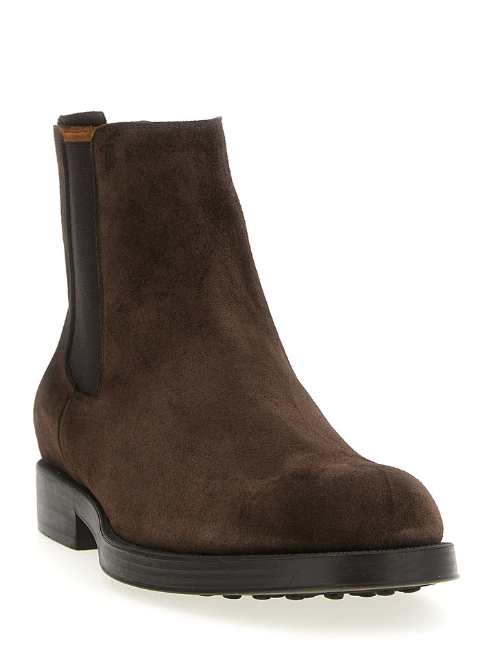 Tod'S Chelsea Ankle Boots Boots and Ankle Boots - Brown | 37d9649df41fcd53f73529212746d8265e16d3e8
