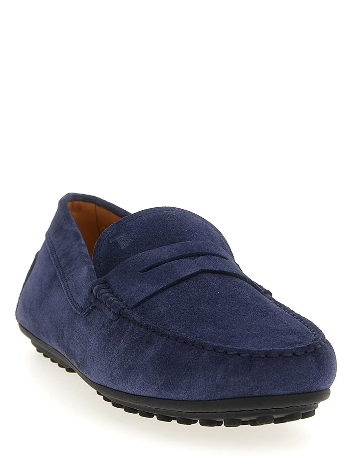 Tod'S City Gommino Loafers - Blue | d47a40a506248f07d480aa0a34d9f64b8a3c2303