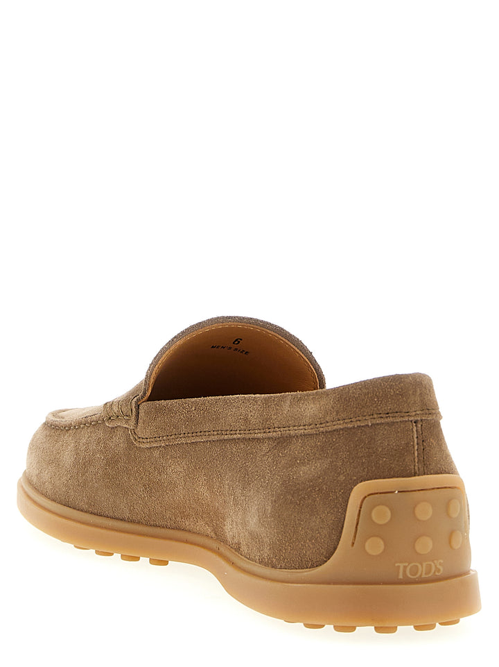 Tod'S Pantofola Loafers - Beige | 07ded298f38ccdb09ad33033a4503379c294b0ab