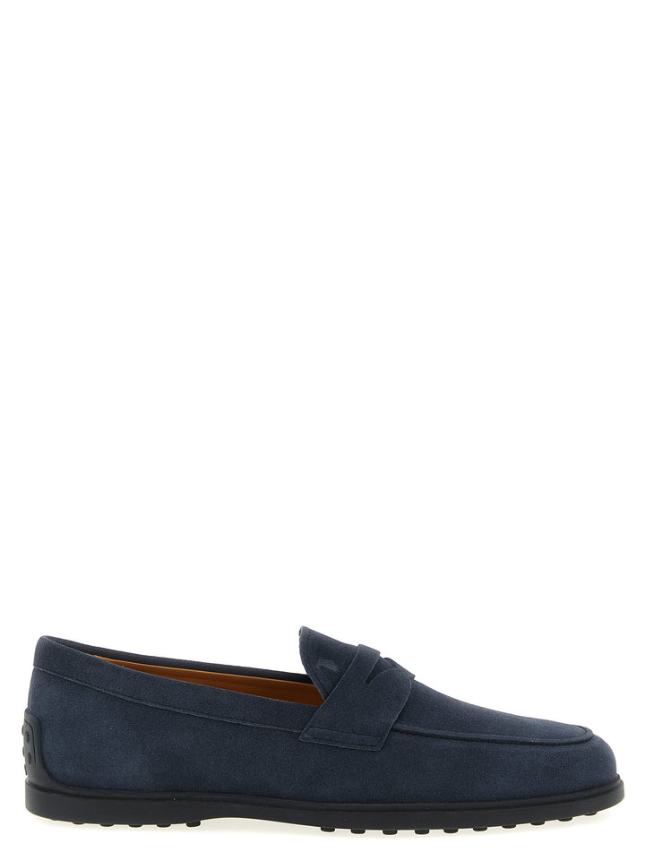 Tod'S Gomma Loafers - Blue | 73271ce0a20fa285a81884740906293ccf1d2124